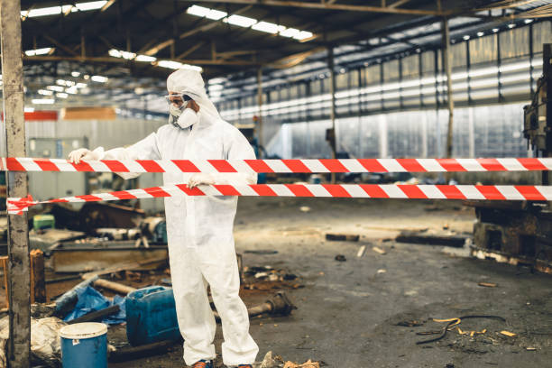 Professional Trauma Scene Cleanup technician working in Tabor, SD